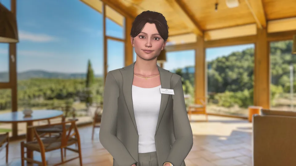 Torre del Marqués · avatar guía con IA Valeria